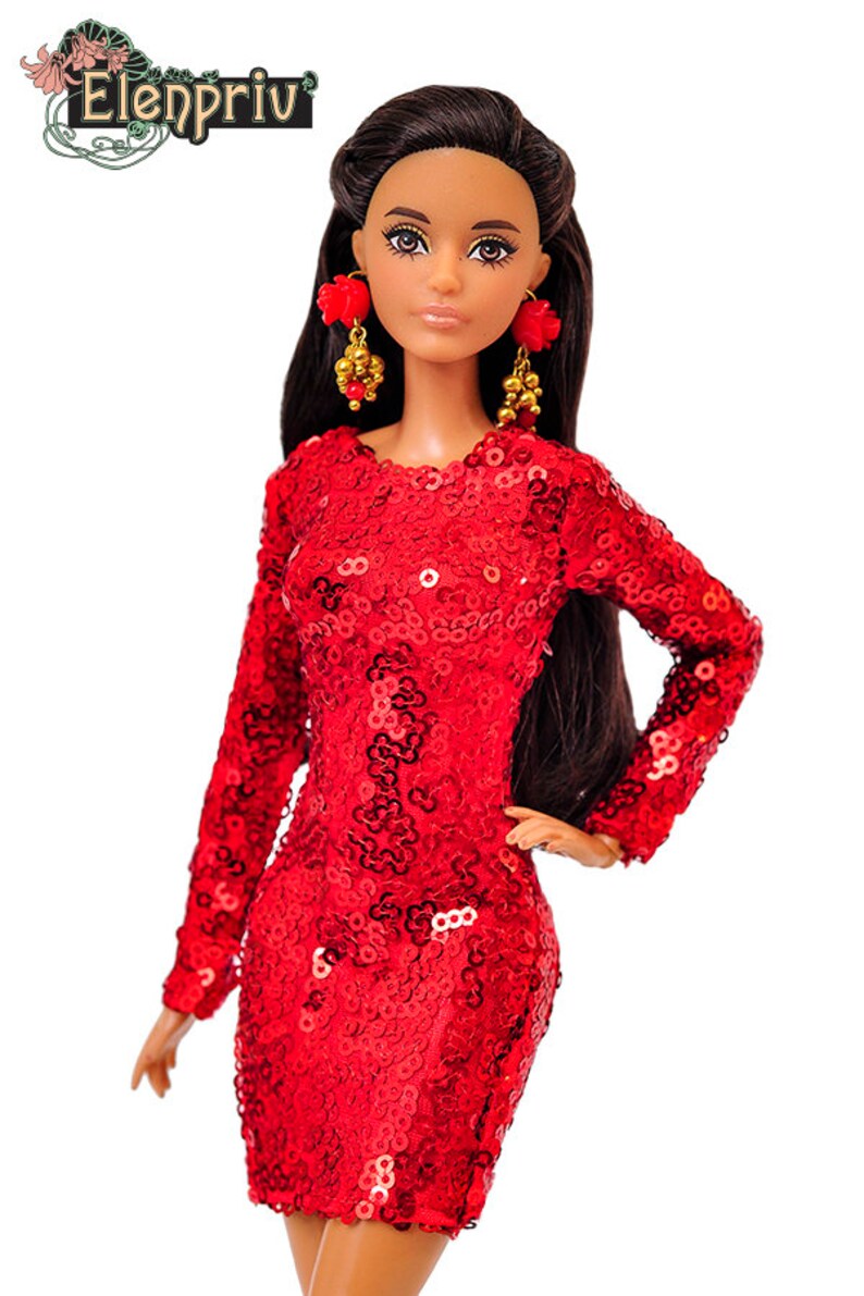 sequin barbie dress