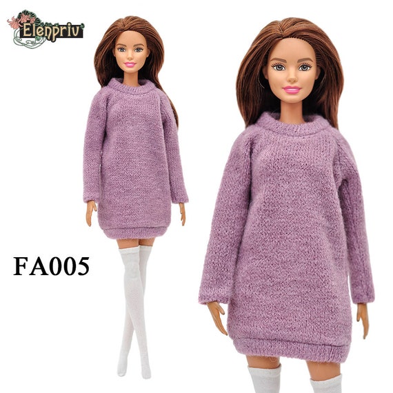 light purple sweater dress