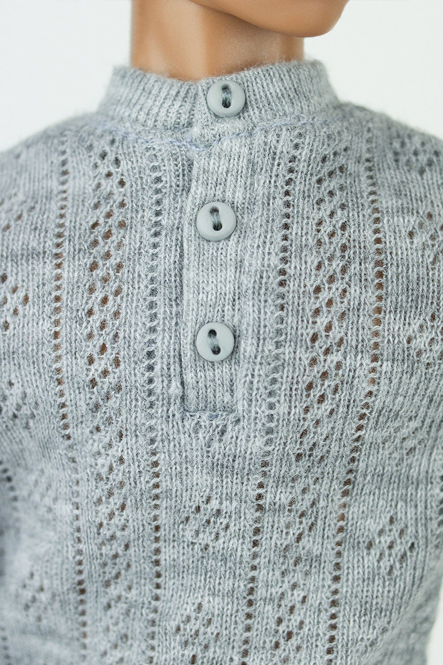 Knitted long sleeved shirt 12 Fashion royalty FR HOMME Etsy