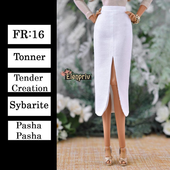 ivory silk midi skirt