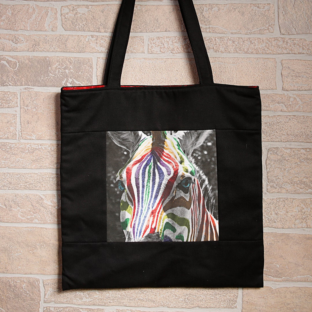 Tote Bag, Shoulder Bag, Art Print Bag, Reusable Bag, Market Bag