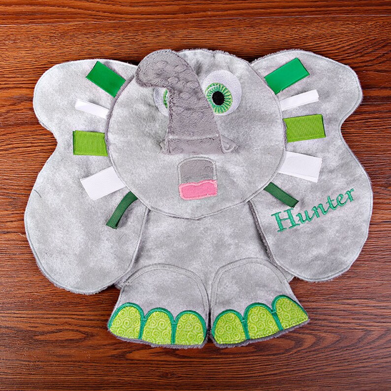 Elephant Lovie Elephant Blanket Baby Keepsake Baby Shower Etsy