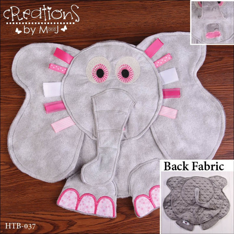 Lovie The Elephant Embroidery Lovie The Elephant Embroidery