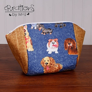 Cachorro, bolsa de cosméticos, bolsa de viagem, bolsa com zíper, bolsa, bolsa, bolsa, bolsa de algodão doce, bolsa de maquiagem, bolsa de suprimentos para diabéticos Pronto para enviar