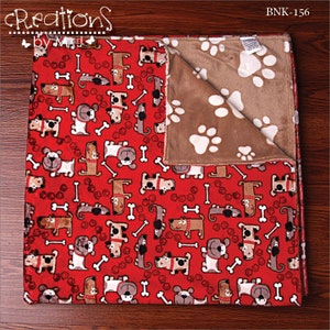 Puppy, Dog, paw, baby blanket, stroller blanket, adult throw, minky