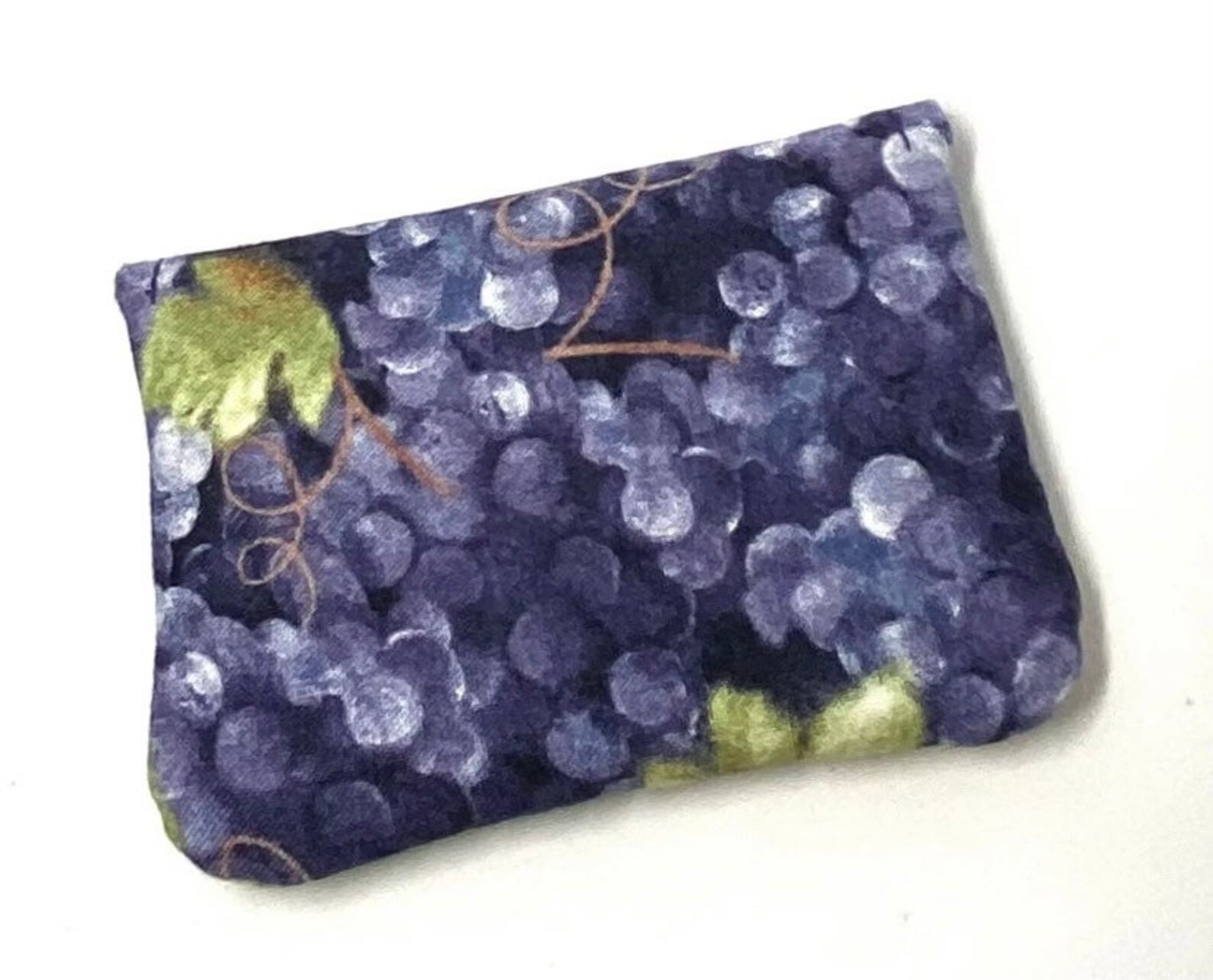 Grapes Fabric Card Holder Wallet and Tissue Cover Gift Set Etsy