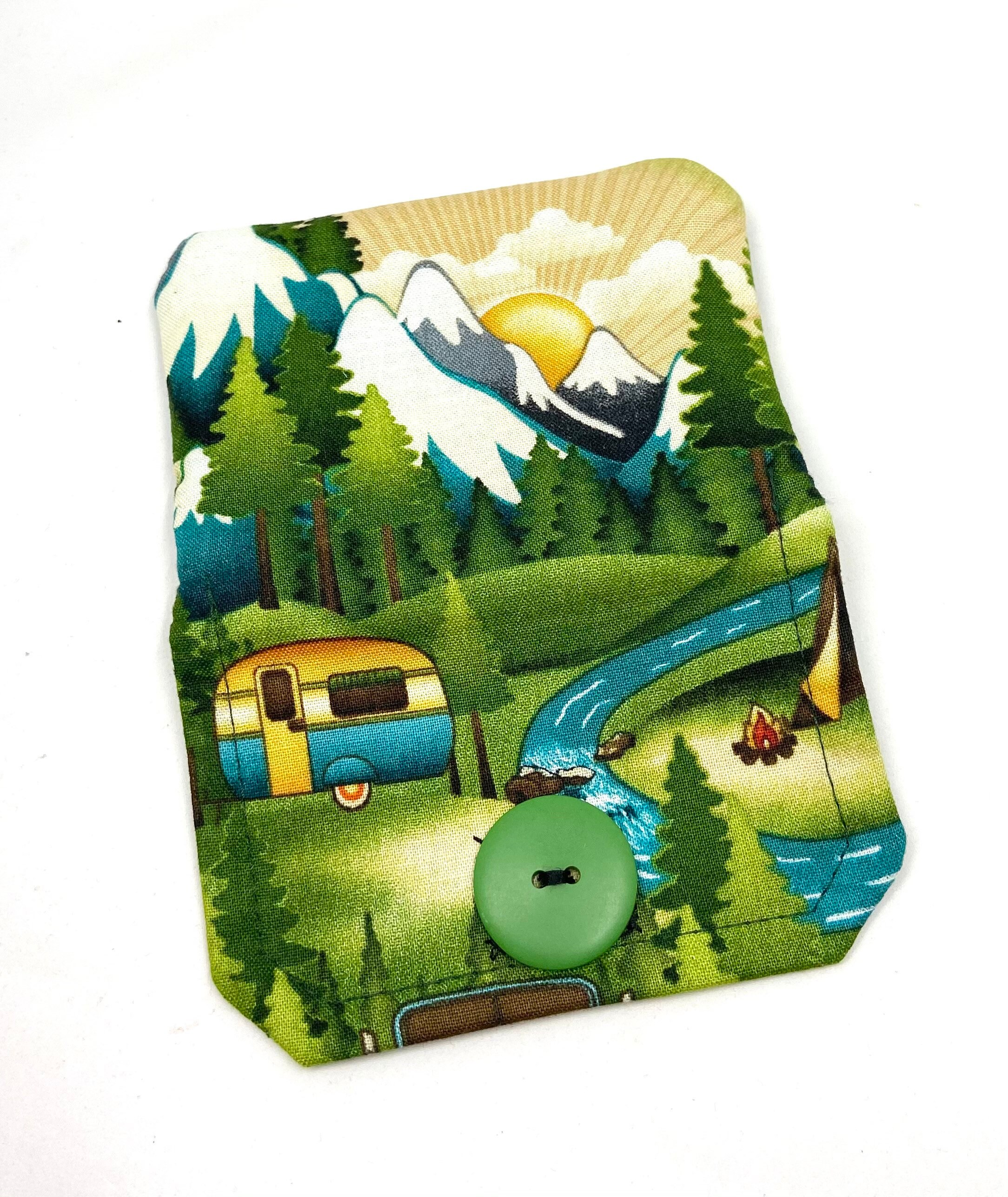 Camping Card Wallet Reusable Gift Card Holder Camping Gift Etsy