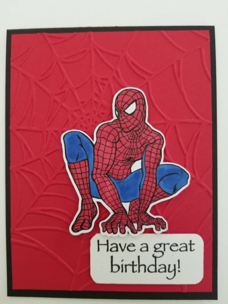 10 Spiderman Coloring Birthday Cards: Unleash Your Child's Inner Superhero!