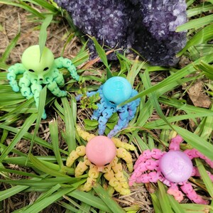 Mini Glow in the Dark Octopus Hat Pins image 2