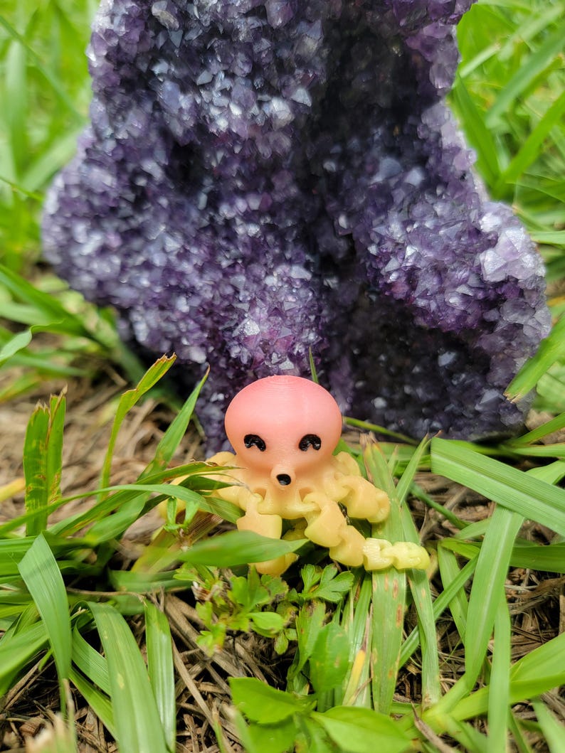 Mini Glow in the Dark Octopus Hat Pins image 8