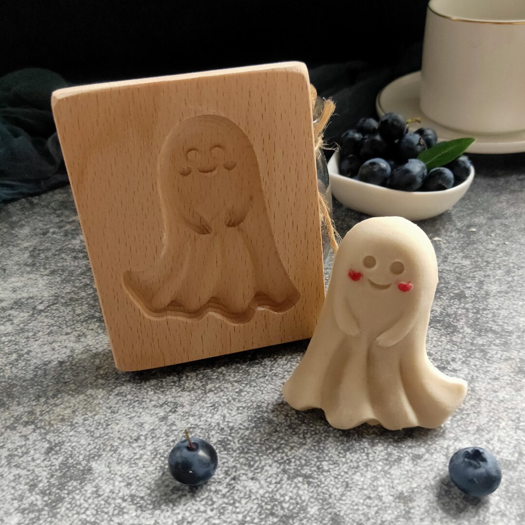 Ghost Cookie Mold: Wooden Gingerbread Cookie Cutter - Etsy