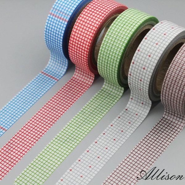 Washi Tape - Masking Tape - Japanese Washi - Deco Tape - Gift Wrap - Filofax - AHS201426