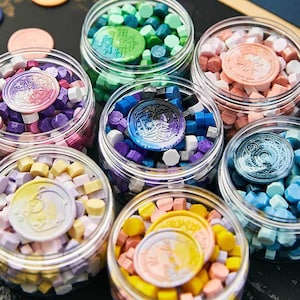 72 Colors Octagonal Wax Seal Beads: Sealing Wax Granules
