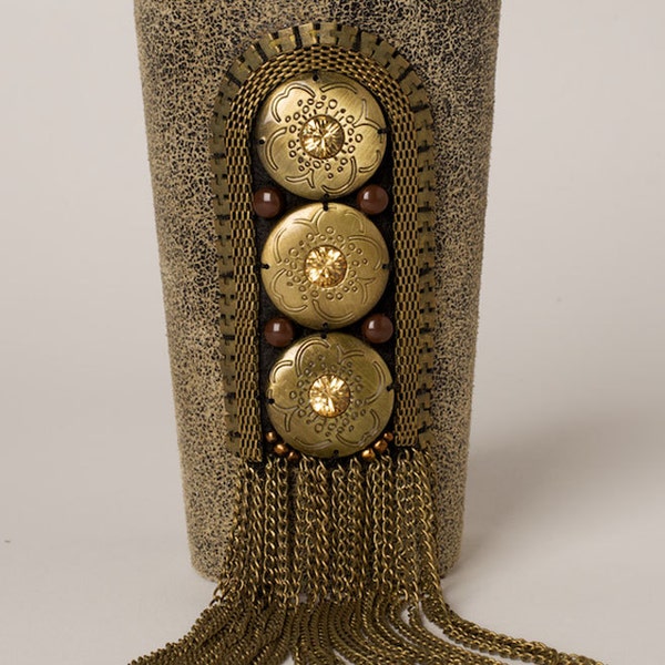 Fringe Arm Cuff Etsy