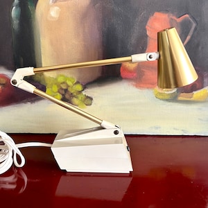 MCM Desk Lamp Vintage Adjustable Arm Lamp