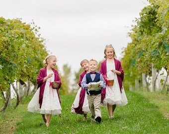 flower girl shawl