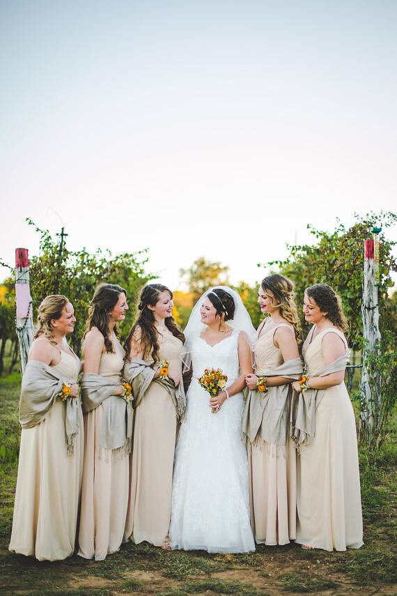 bridesmaid pashmina shawls