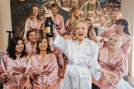 bridesmaid robes set of 6