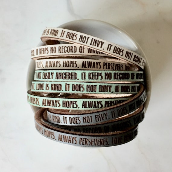 Corinthians 13 bracelet sale