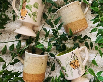 Vintage pottery mug, handmade mug, ceramic mug, pottery mug, vintage, handmade, stoneware mug, vintage pottery, mug, pottery, vintage mug