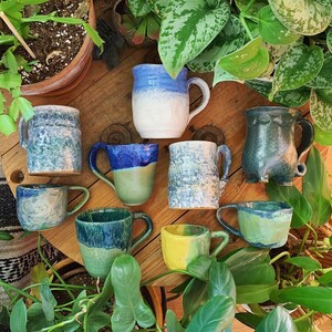 Vintage pottery mug, handmade mug, ceramic mug, pottery mug, vintage, handmade, stoneware mug, vintage pottery, mug, pottery, vintage mug