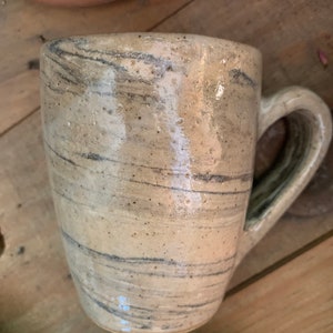 Vintage pottery mug, handmade mug, ceramic mug, pottery mug, vintage, handmade, stoneware mug, vintage pottery, mug, pottery, vintage mug image 3