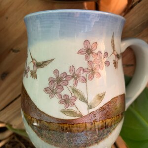 Vintage pottery mug, handmade mug, ceramic mug, pottery mug, vintage, handmade, stoneware mug, vintage pottery, mug, pottery, vintage mug image 7