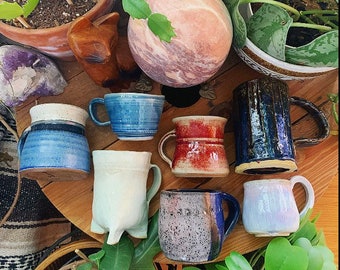 Vintage pottery mug, handmade mug, ceramic mug, pottery mug, vintage, handmade, stoneware mug, vintage pottery, mug, pottery, vintage mug