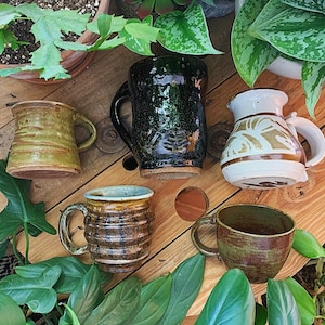 Vintage pottery mug, handmade mug, ceramic mug, pottery mug, vintage, handmade, stoneware mug, vintage pottery, mug, pottery, vintage mug