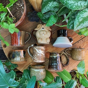 Vintage pottery mug, handmade mug, ceramic mug, pottery mug, vintage, handmade, stoneware mug, vintage pottery, mug, pottery, vintage mug
