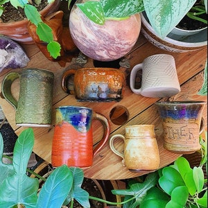 Vintage pottery mug, handmade mug, ceramic mug, pottery mug, vintage, handmade, stoneware mug, vintage pottery, mug, pottery, vintage mug