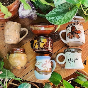 Vintage pottery mug, handmade mug, ceramic mug, pottery mug, vintage, handmade, stoneware mug, vintage pottery, mug, pottery, vintage mug