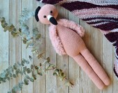 CROCHET PATTERN Madison the Flamingo PDF File Crochet Amigurumi Pattern Crochet Flamingo Pattern Beginner Crochet Pattern