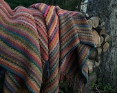 CROCHET PATTERN x Crochet Blanket Pattern, Colorful Crochet, Easy Crochet Blanket, The Orion Blanket