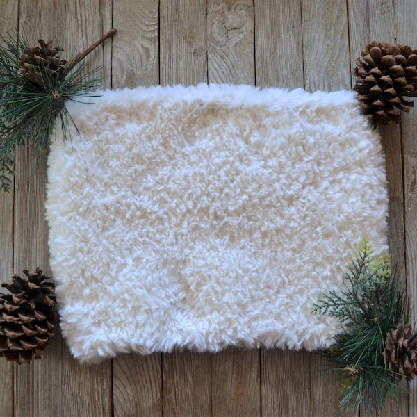 KNITTING PATTERN | Cold River Cowl PDF file | Knitting Pattern | Cowl Pattern | Knit Fur Cowl | Faux Fur