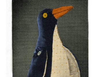 Vintage Penguin Toy Sewing Pattern - Download