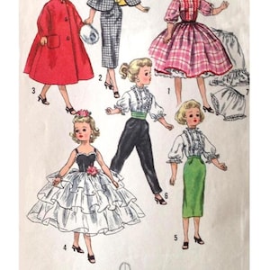 Vintage Simplicity 2293 Pattern for 18" Revlon Doll - PDF Download
