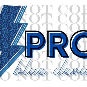 Pearl River Central Blue Devils Sublimation Download