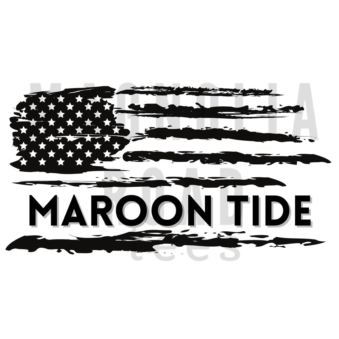 Picayune Maroon Tide Sublimation Download Etsy