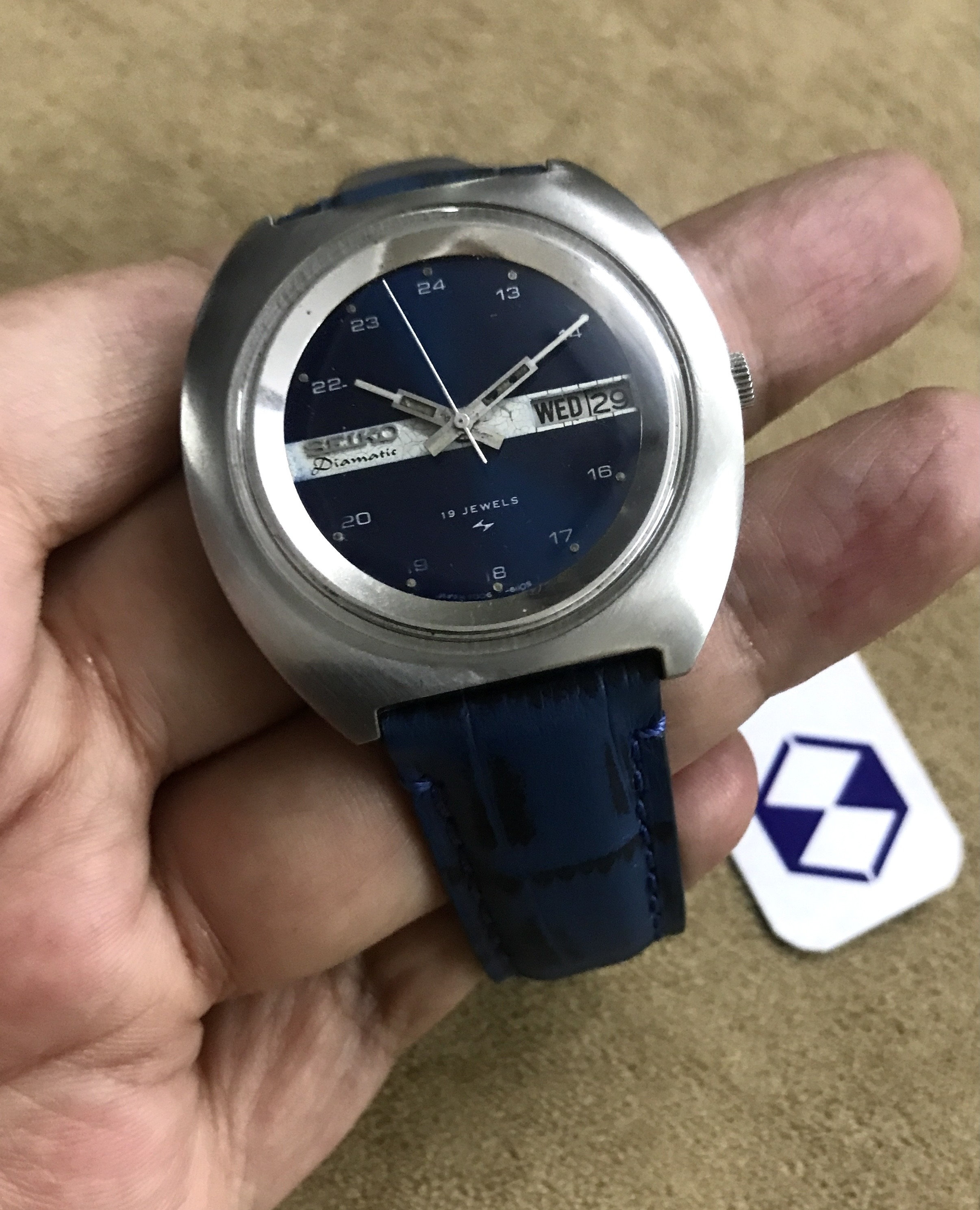 Seiko diamatic 19 jewels new arrivals