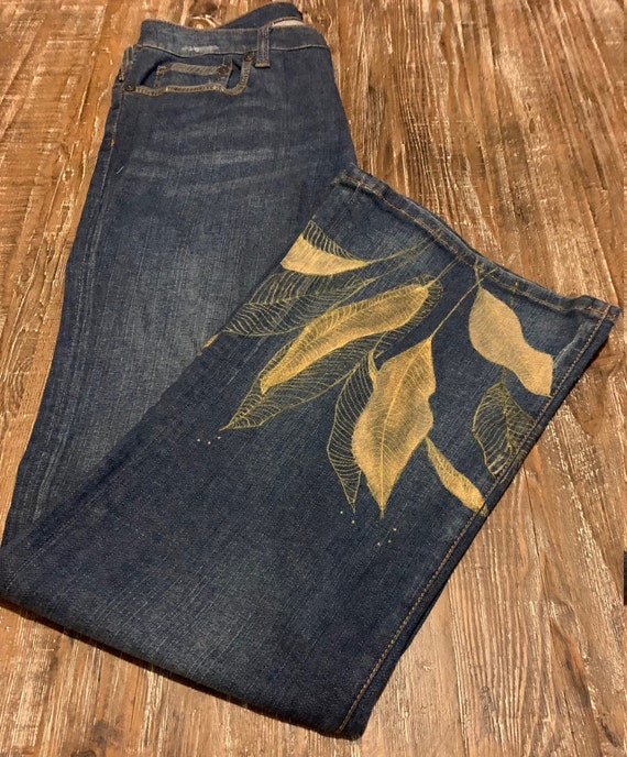 Top 99+ etsy painted jeans super hot