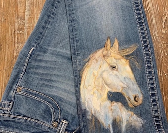 Rare Vintage Levi's Short Horn 1950s Ranch Jeans // Ultra Rare Vintage Levi's Short Horn 1950s Ranch Jeans // Ultra