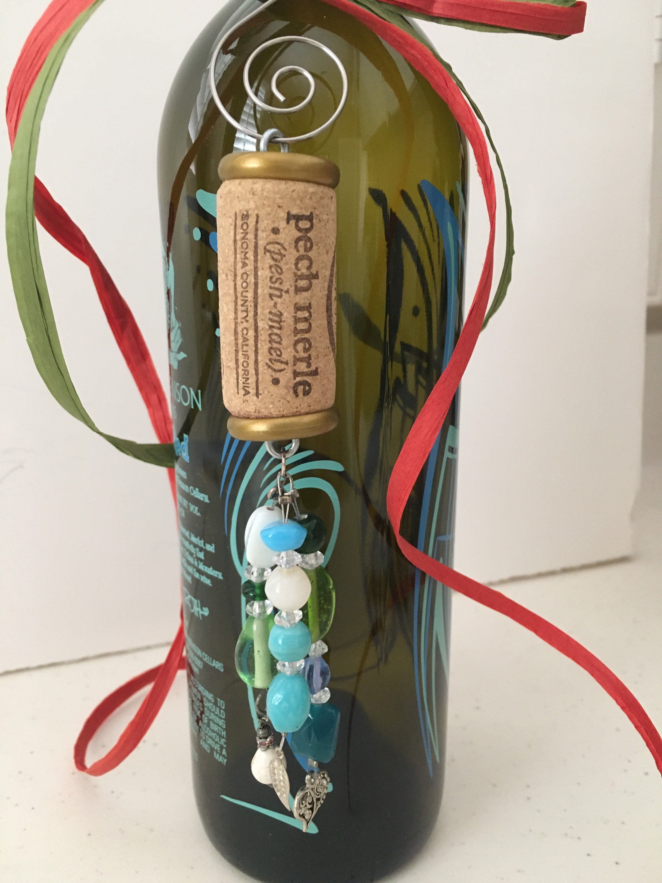 22 Creative Cork Crafts for Kids: Perfect For All Ages 18 DIY wine cork ornament~Beaded ornament kit ~Blue~Keepsake…