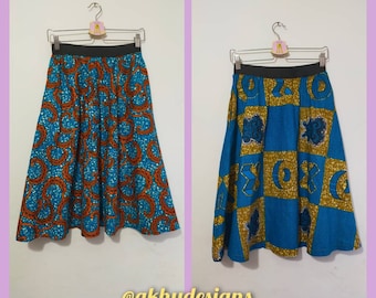 Ankara A Line Skirt