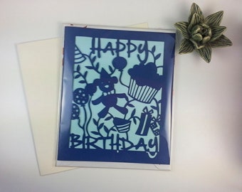 handmade card, handcut card, colourful card, greeting cards, beautiful card, blank card, birthday card