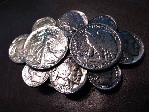 coin belt buckle