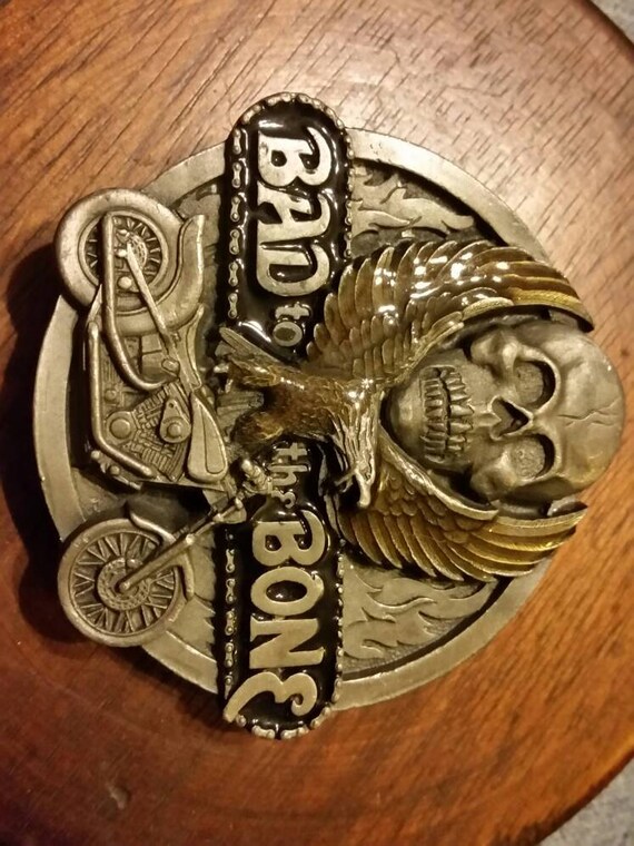 bone belt buckle