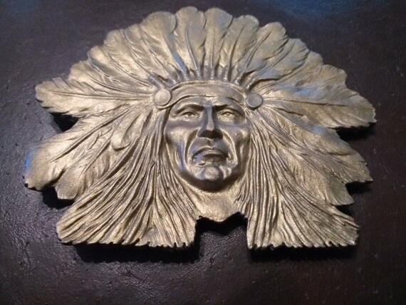 native belt buckle