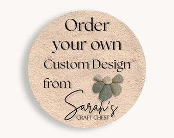 Custom Pebble Art: Personalised unique designs