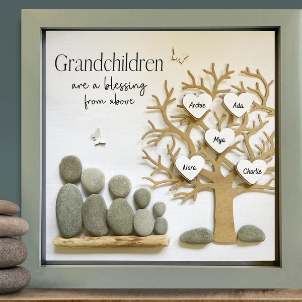 Personalised Great Grandchildren Frame Etsy